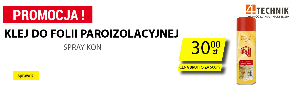 KLEJ DO FOLII PAROIZOLACYJNEJ